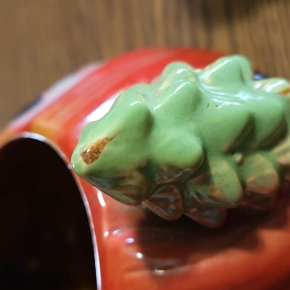 Vintage Snowman with Christmas Tree Cookie Jar-EC - Picture 5 of 10